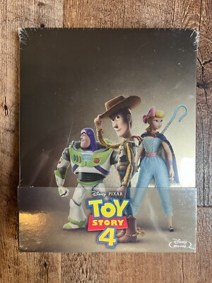 Toy Story 4 w. Steelbook (Blu-ray, EU Import, Region Free) *NEW/SEALED*