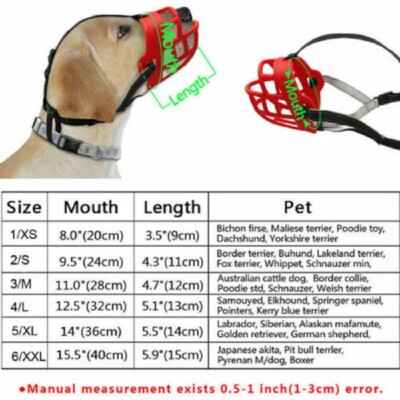 dog ballaholic Adjustable Muzzle A Breathable Basket Mask For Large Dogs To