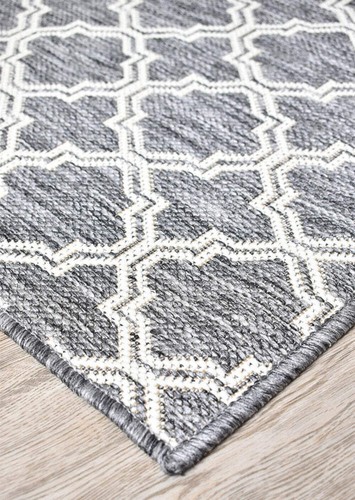 Alaska Indoor Outdoor 92 Light Grey Rug - Picture 2 of 25
