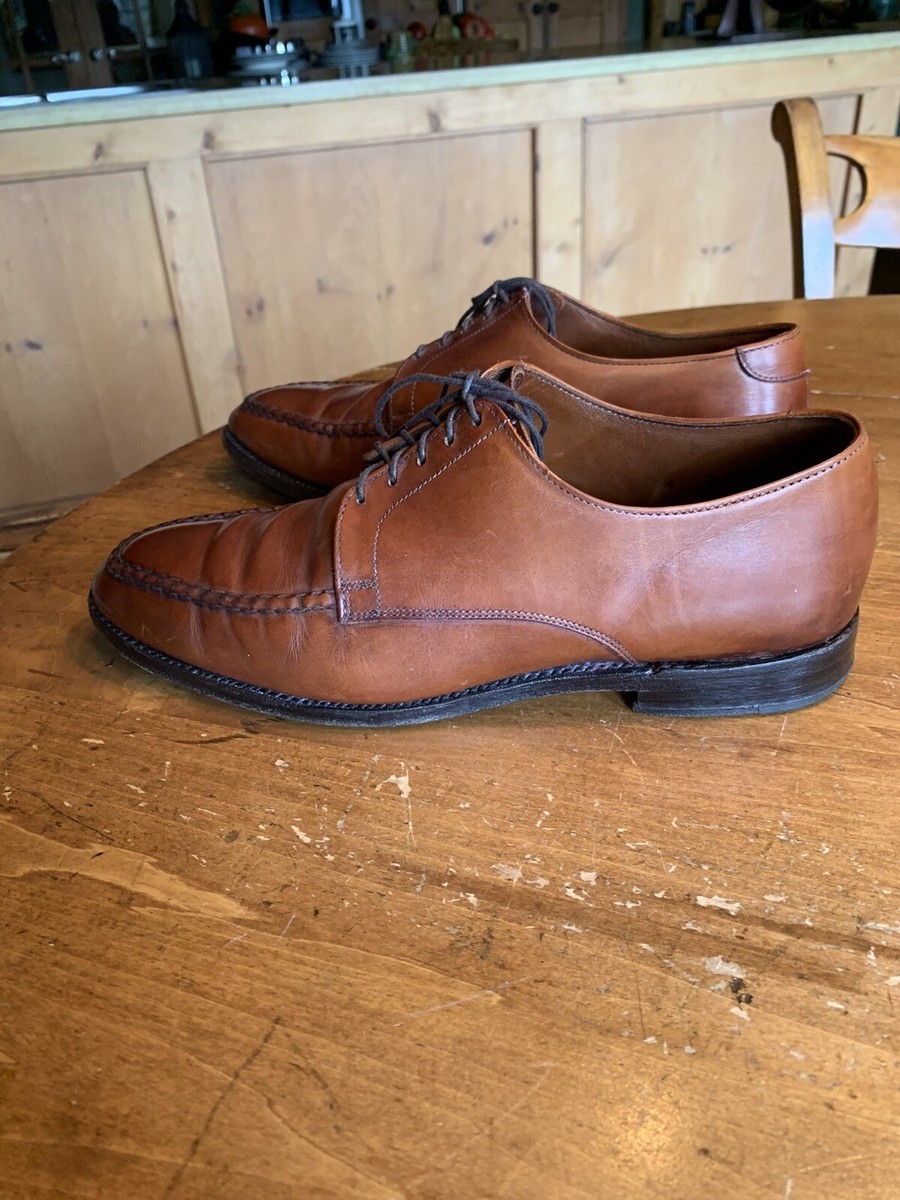 Allen Edmonds Powell Tan Apron Toe Dress Oxfords 9 D | eBay display picture 3