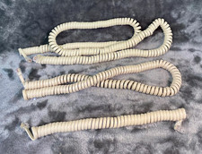 Vintage ASH Modular Handset cord RJ22 6, 12, 25 ft-SPECIFY your length