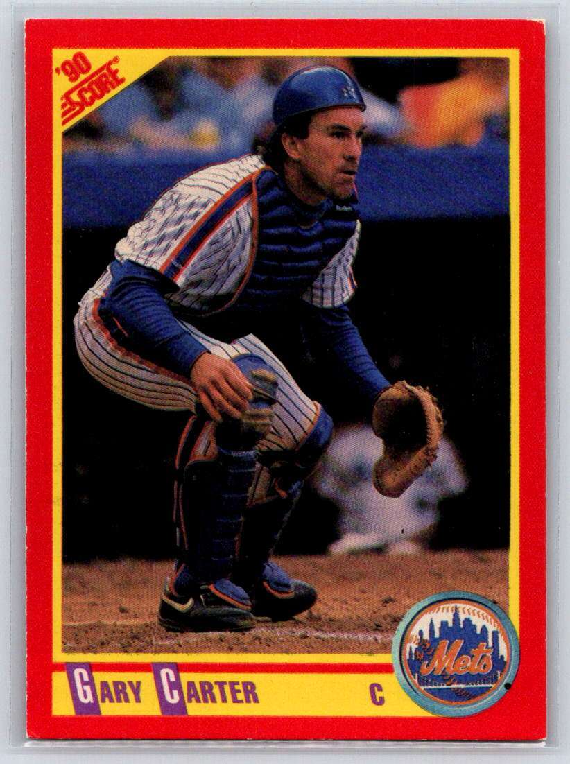 1990 Score #416 Gary Carter