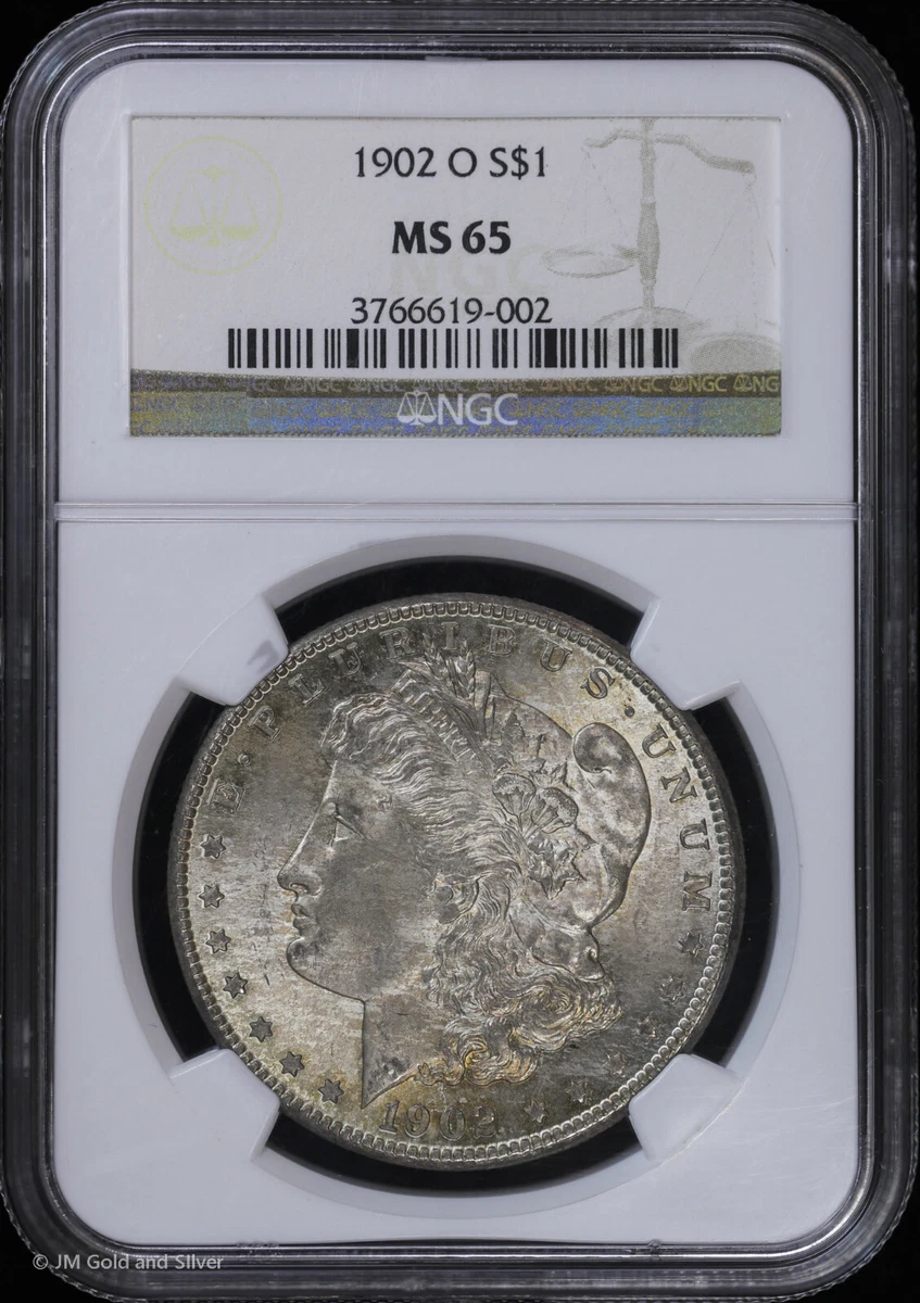 1902 Year Grade MS 65 Morgan Dollars (1878-1921) for sale | eBay