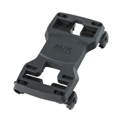 Basil Gepäckträgerplatte MIK schwarz für Gepäckträger 100-170 mm 70170