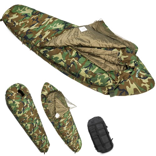 Sleeping System 4 Season Waterproof Cold MulticamMilitary Tactical Sleeping Bag - Picture 14 of 30