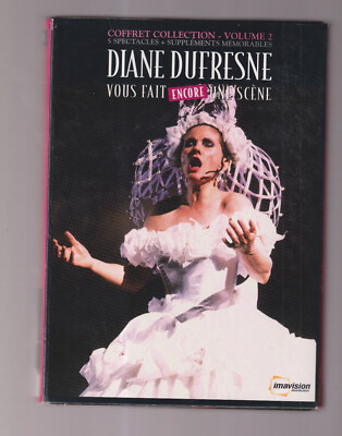 Diane Dufresne - Vous Fait Encore Une Scene (5 DVD Boxed Set) Nice! #0524DH