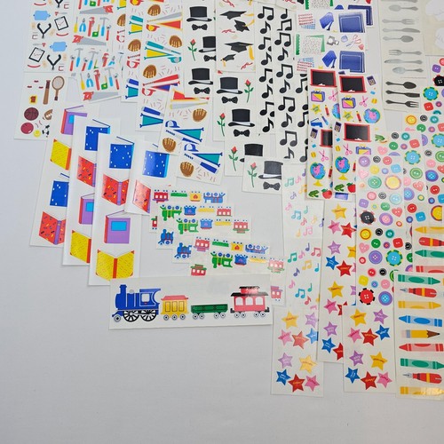 Mrs Grossmans Stickers Lot Food Trains School Sport 80s 90s Retired Mods Vtg 4/6 - Picture 9 of 9