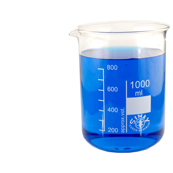 2 X 1000ml 1l Measuring Beaker Simax Borosilicate Glass For Sale Online Ebay