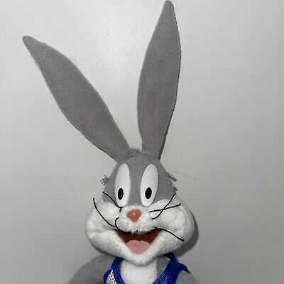 Bugs Bunny Space Jam Plush Stuffed Animal Toy McDonald's Bugs Bunny Space Jam Plush Stuffed Animal Toy McDonald's