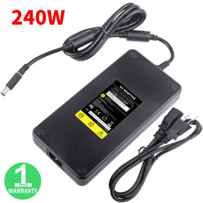 AC Power Adapter Charger/Cord for Dell Alienware M17x R1 R2 R3 R4 R5 240W