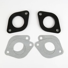 Weber 40 IDF Dellorto DRLA 40VW carb carburettor  Insulator spacer (pair)