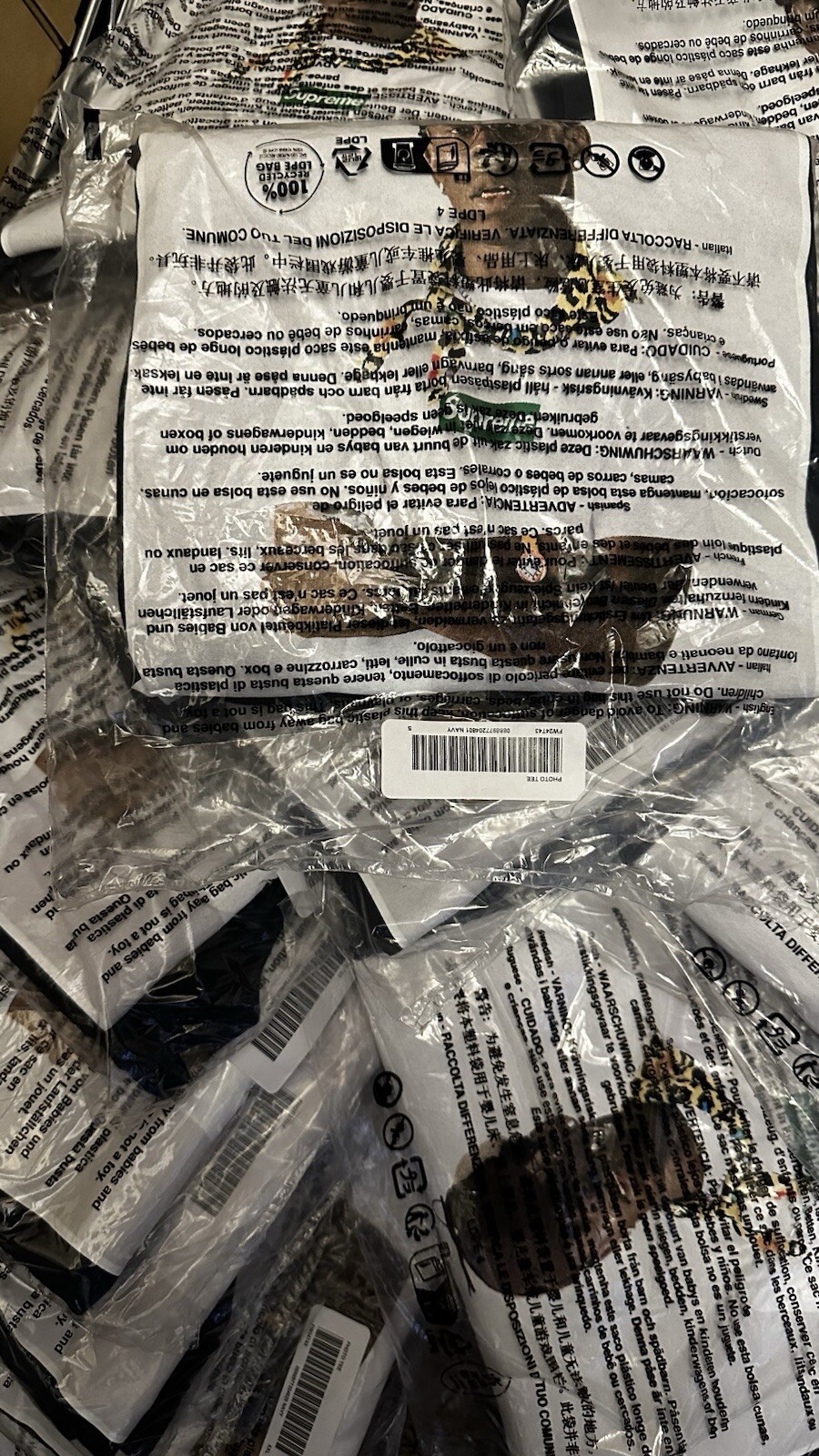 Supreme Tyler The Creator Tee ‘Navy’ (FW24) - MULTIPLE SIZES AVAILABLE