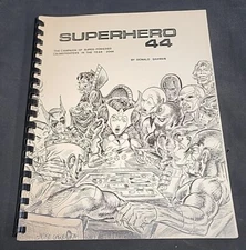 Donald Saxman Superhero RPG Superhero 44 Excellent