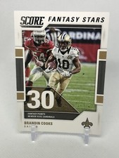 2017 Score Football Fantasy Stars #15 Brandin Cooks