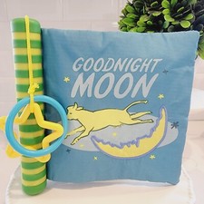 Kids Preferred GOODNIGHT MOON Soft Cloth Baby Book With Crinkles  Squeaker
