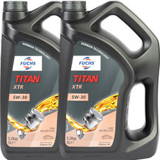 Image of FUCHS Engine Oil Titan Xtr 5W-30 High Performance Fuel-Saving Synthetic 5L x2