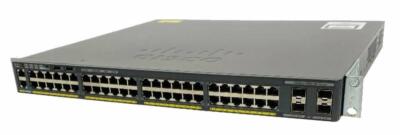 Cisco WS-C2960XR-48LPS-I 48-Port PoE Gigabit Dual Power 640WAC C2960X-Stack
