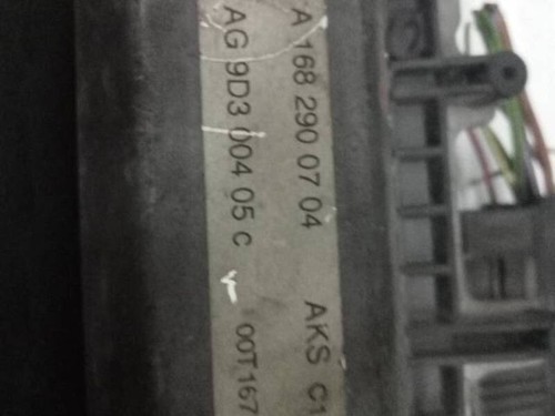 A1682900704 control unit for MERCEDES A 170 1.7 CDI D-668.942 2001 39433 - Bild 2 von 3