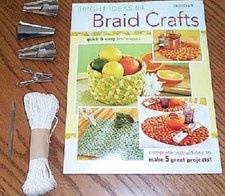 Braidcraft Tappeto Treccia Starter Kit: Coni Morsetto Allacciatura Ago Treccia Craft Kit
