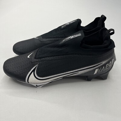Nike Mens 13 Vapor Edge Elite 360 Flyknit Black Football  display picture 2