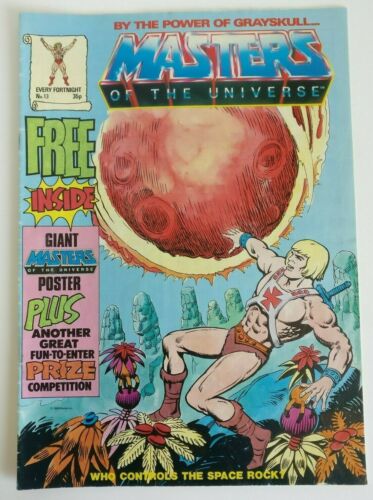 Masters Of The Universe UK Comic No 13 By The Power Of Grayskull - 1986