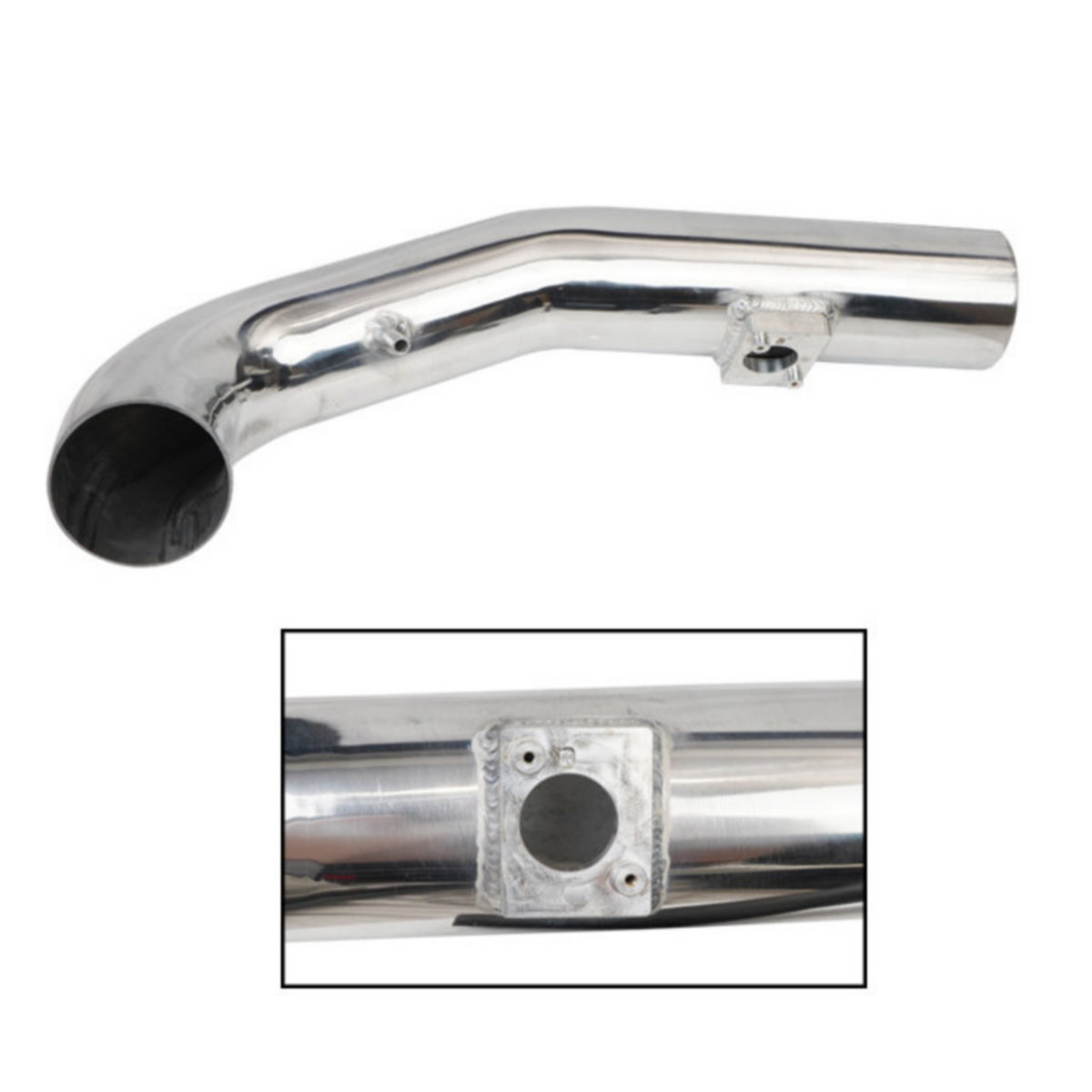 Heat Shield&Cold Intake Pipe Kit For 2009-14 GMC Yukon Denali/Denali XL V8 6.2L