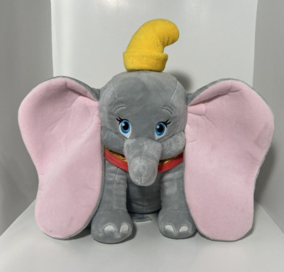 DISNEY STORE DUMBO THE FLYING GRAY ELEPHANT 14'' SUPER SOFT PLUSH NEW WITH TAGS!!