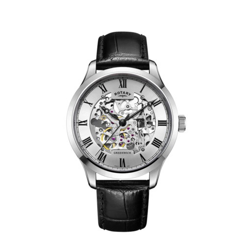 Rotary Skeleton Automatic Men's Watch - GS02940/06 - Picture 1 of 3