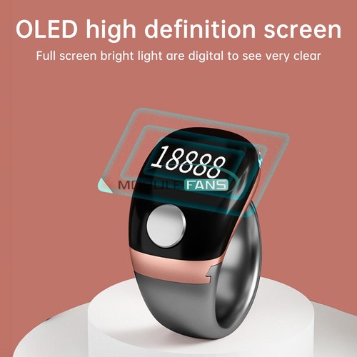 OLED Digital Finger Tally Counter Ringzählung Typ-C Mehrkanalzähler - Bild 8 von 27