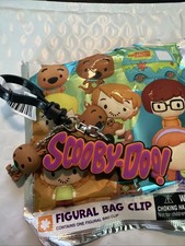 Scooby-Doo Series 1 Figural Bag Clip Exclusive A ScoobyDoo Keychain Mini Scooby