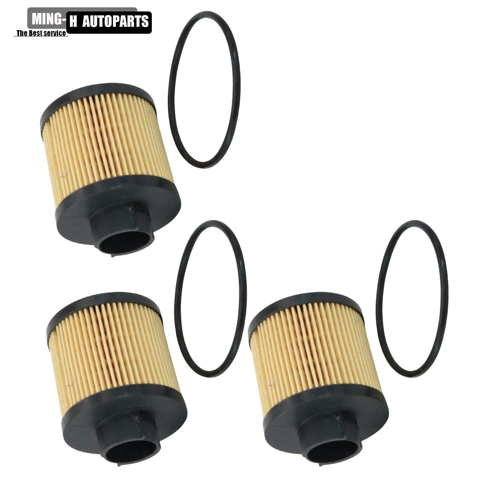 3Sets Oil Filter For Lamborghini Gallardo Spyder Coupe Superleggera SE Base Nera