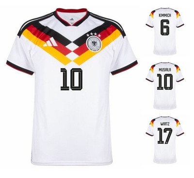Trikot Adidas Kinder DFB Deutschland WM 2026 Home Heim + Spielernummer