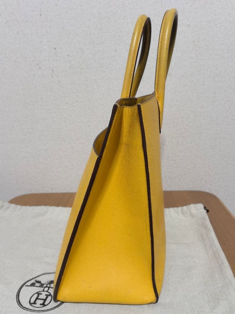 HERMES Handbag Yellow — image 8