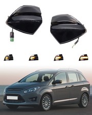 LED Spiegelblinker Laufblinker Spiegelanzeige Blinker Für Ford S-Max C-Max Kuga