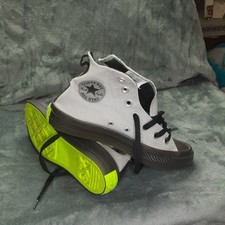 Converse Chuck Taylor All-Star  659415C Grey with highlighted yellow size UK 5.5