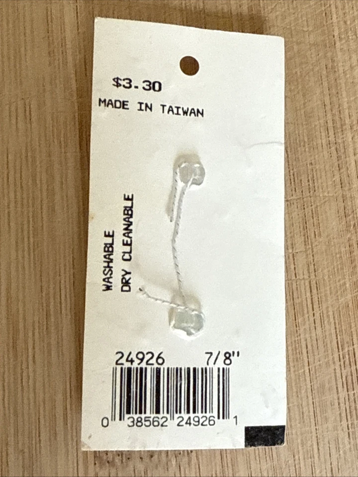 Vintage JHB International Hand-Painted Starfish Buttons Pink Orange 7/8” - Image 3 of 4