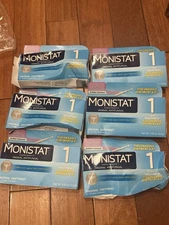 (6x) Monistat 1 Day Yeast Infection Treatment for Women Tioconazole Ointment