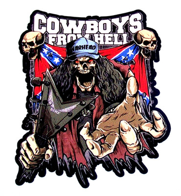 PANTERA Cowboys From Hell Logo Die Cut Sticker Decal Official Heavy Metal Bands