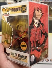 Vash the Stampede Chase Signed Funko Pop with Custom Artwork and Insert (Trigun)