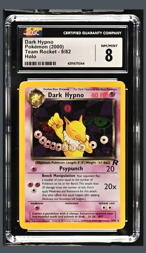 Dark Hypno (Unlimited) graded CGC 8 for sale on eBay