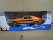 Maisto31453 1970 Ford Mustang Mach 1 Twister Special Free Ship Maisto31453 1970 Ford Mustang Mach 1 Twister Special Free Ship