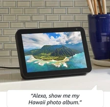 🔥 Echo Show 8 1st Gen - HD smart display with Alexa Black New Retail Box