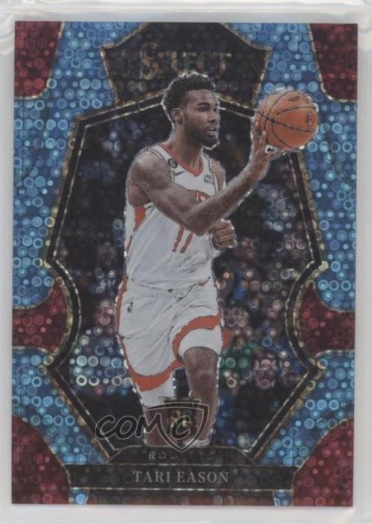 2022 Panini Select Premier Level Light Blue Disco Prizm /99 Tari Eason #183 0jr6