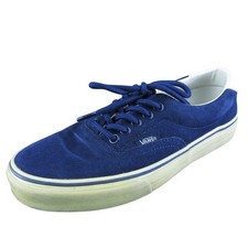 VANS Women Sneaker Shoes Navy Blue Suede Lace Up Size 8 Medium