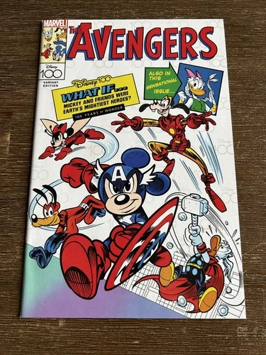 AMAZING SPIDER-MAN #17 PASTROVICCHIO DISNEY 100 MICKEY MOUSE VAR NM+ 1st REK-RAP