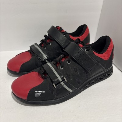 Reebok CrossFit Lifter Plus 2.0 Mens Size 11 Weightlifting Shoes Red Black