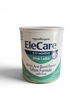 EleCare Hypoallergenic Baby Formula 0-12 Months 1 14.1oz Can Exp 7/1/27