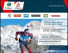 Biathlon Hochfilzen Ticket