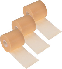 3 Rolls Pre Wrap Tape 2.75 Inch X 90 Yards Athletic Foam Underwrap Sports Pre He