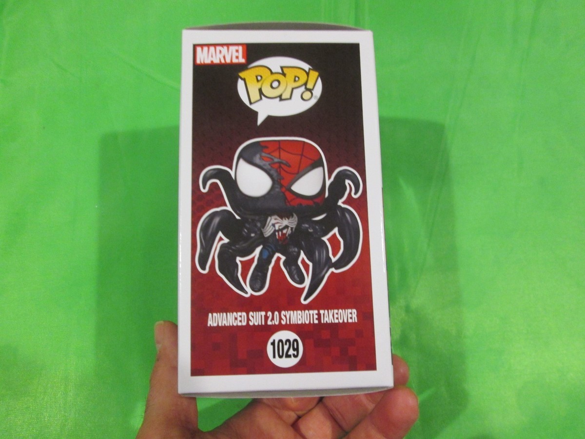 Funko Pocket Keychain! Marvel: Spider-Man 2 - Advanced Suit 2.0 Symbiote Takeover - Exclusive